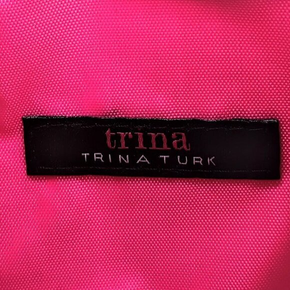 Trina Turk Black Floral Cosmetic Case - Picture 8 of 9
